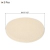Unique Bargains Polyester Elastic Wear-resistant Wrinkle-resistant Stool Covers 2 Pcs - 2 of 4