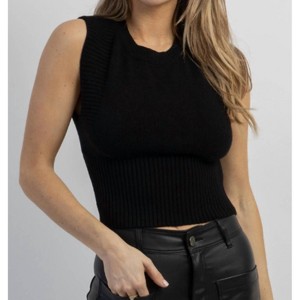 Women's THERE SHE GOES KNIT TANK - Mimosa - 1 of 4