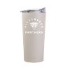 NCAA Pitt Panthers Sand Powder Coat Tumbler - 20oz: Insulated Stainless Steel Drinkware - 2 of 2