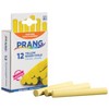 Prang® Hygieia® Dustless Board Chalk, Yellow, 12 Per Pack, 36 Packs - 4 of 4