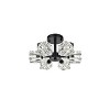 Elegant Lighting Lyra 14 inch Flush Mount in Black - 3 of 4