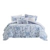 PDTEND Comforter Set with Decorative Pillows - 2 of 4