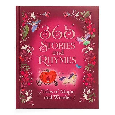365 Stories and Rhymes Treasury Pink - by  Cottage Door Press & Parragon Books (Hardcover)