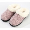 Roxoni Kid's Girl Memory Foam Comfort Plush Fleece Lined House Slipper - 2 of 4