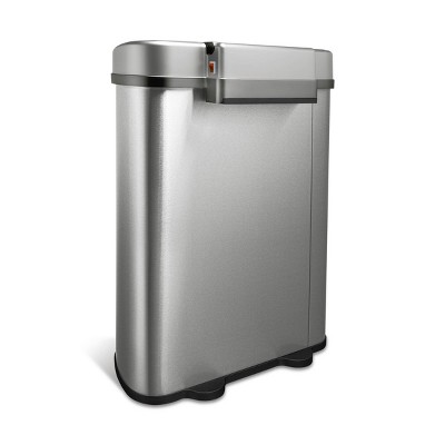 18.5 Gallon Stainless Steel Touchless Kitchen Trash Can