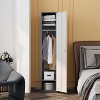 Mlezan 71" Metal Locker: Steel Storage for Bedroom, Gym, School, Office, or Garage.Ideal for Employee or Personal Use. - 2 of 4