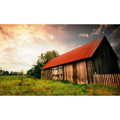 Yosemite Home Decor Country Paradise Glass Multi-Color Photographic Print