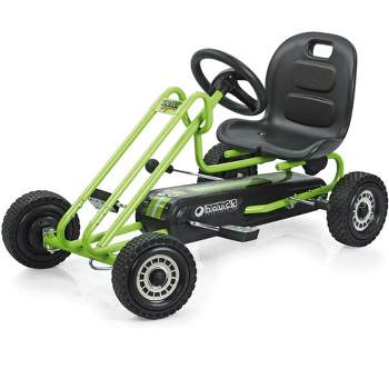 hauck Lightning Ergonomic Pedal Ride On Go Kart Toy for Boys and Girls