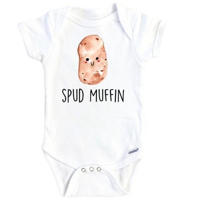 Potato Muffin Onesie® Baby Boy Girl Clothes Infant Bodysuit Funny Cute Newborn GS1