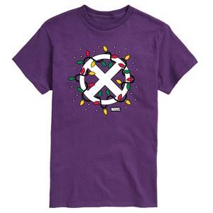 Men's - Marvel - Holiday Xmen Logo Short Sleeve Graphic T-Shirt - 1 of 3