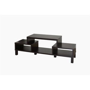 Merino 60-inch Wood TV Stand in Cappuccino - Furniture of America - 1 of 4