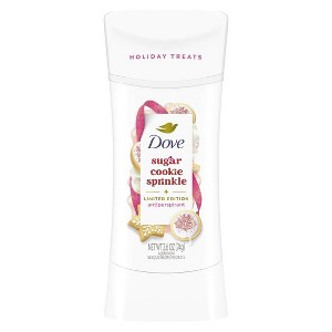 Dove Beauty Advanced Care Limited Edition Holiday Treat Antiperspirant & Deodorant - Sugar Cookie Sprinkle - 2.6oz - 1 of 4