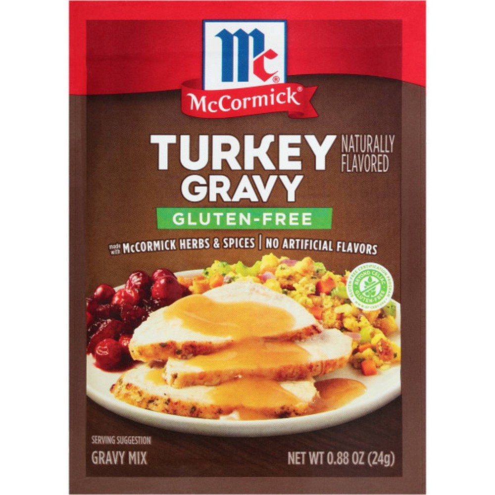 UPC 052100026930 product image for McCormick Gluten Free Turkey Gravy .88oz | upcitemdb.com