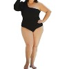 Women's One Shoulder Bodysuit - Adriana Contreras - 2 of 2