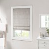MAYEERTY 33"x64" Home Furnishing Room Light Filtering Pleated Window Shade Brown - 3 of 4