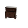 NicBex Nightstand with 2 Drawers,Different Sizes Bedside Table with Sturdy Wooden Frame,Modern Side Table for Bedroom,Living Room - 2 of 4