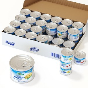 DairySky Media Crema Table Cream – 6 oz Can | 48 Pack Case | Made with Filled Milk - 1 of 4