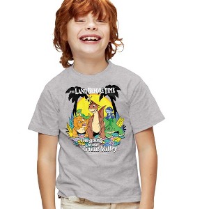 Boys' Short Sleeve Land Before Time Great Valley T-Shirt - 1 of 4