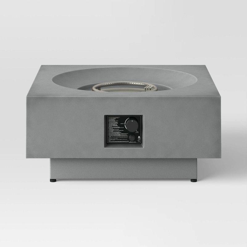 Pipestone LP Square Fire Pit - Gray - Project 62&#8482;, 1 of 5