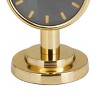 7"x4" Stainless Steel Small Clock - Olivia & May - 3 of 4