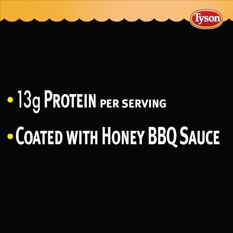 Tyson Any&#39;tizers Honey BBQ Bone-In Chicken Wings - Frozen - 22oz, 4 of 6