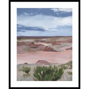 Amanti Art Petrified Forest by Pamela Munger Wood Framed Wall Art Print - 1 of 4