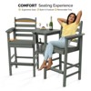 Karl Home | Outdoor Bar Chairs with Removable Trays (Set Of 2) - 2 of 4