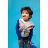 Lyrics by Lennon and McCartney Fleece Zip-Up Hoodie Blue/Gray - 2 of 4