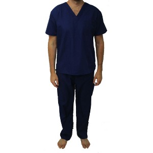 Tropi Unisex Scrub Sets / Medical Scrubs (V-Neck) - 1 of 2