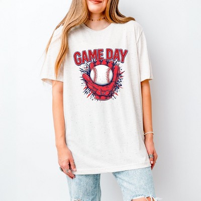 Simply Sage Market Patriotic Game Day Baseball Short Sleeve Tee