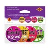 Beistle Halloween Costume Buttons, 2", (8/Pkg) Multicolored - 3 of 4