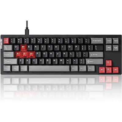 YUNZII RT68 Rapid Trigger Gaming Keyboard,Gasket Mount Hot Swap Struture,(Black, Outemu Switch)