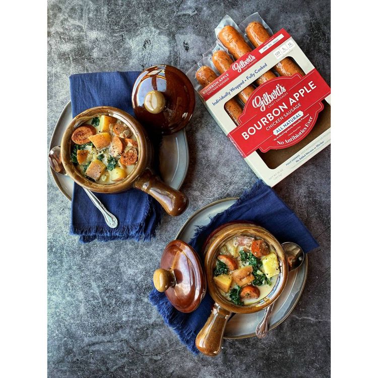 Gilbert's Craft Sausage Bourbon Apple Chicken Sausage -10oz, 4 of 9