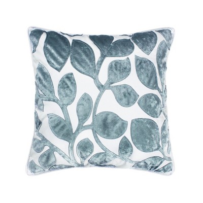 Brookwood Velvet Leaves Decorative Pillow - Levtex Home