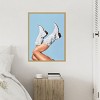 Amanti Art These Boots Blue II by Vertigo Artography Canvas Wall Art Print Framed - 3 of 4