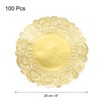 Unique Bargains Paper Disposable Tear-resistant Decorative Doilies - 2 of 4