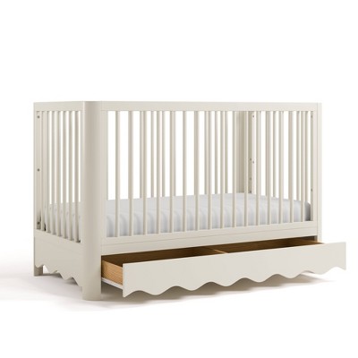 Storkcraft Casablanca Convertible Crib with Drawer - Frosted Oat