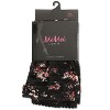 Memoi Women's Luxe Floral Lace Leggings Black M-L - 3 of 4