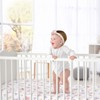 Sweet Jojo Designs Girl Baby Fitted Crib Sheet Butterfly Pink and Purple - 2 of 4