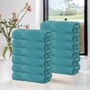 Smart Dry Cotton Medium Weight Solid Towel Set by Blue Nile Mills - 2 of 4