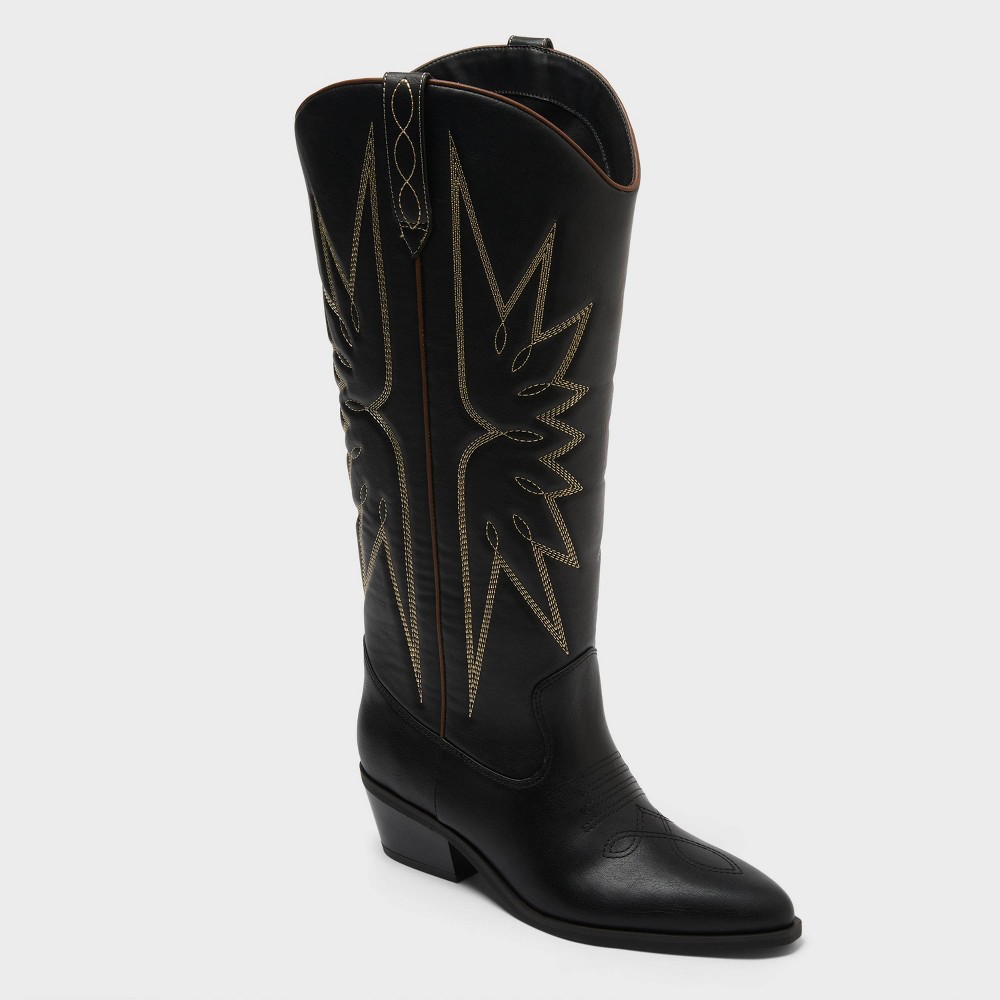 Women's Lissie Tall Boots - Universal Thread™ Black 6.5