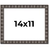 PosterPalooza | Photo Size Deco Black Picture Frame - UV Acrylic, Foam Board Backing, Hanging Hardware - 2 of 4