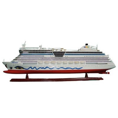 Old Modern Handicrafts SS Britannic Medium Model Ship – Handcrafted Wood, 32" Historic Ocean Liner