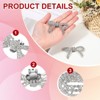 Unique Bargains Detachable Classic Fashion Sparkling Rhinestone Shoe Clips 1 Pair - 3 of 4