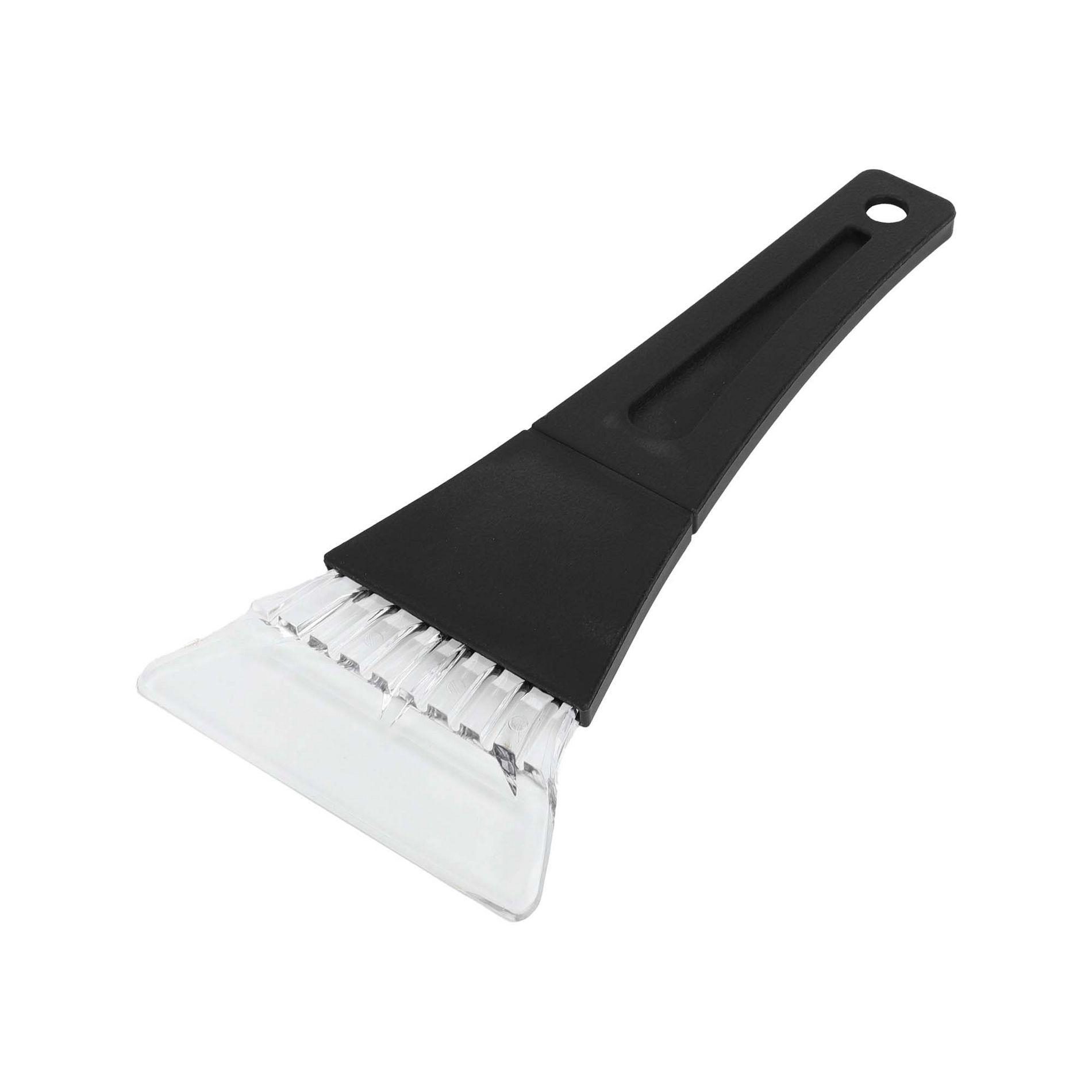 Unique Bargains Universal Car Ice Scraper SUV Snow Frost Remover for Car Truck RV Windscreen Plastic Black 1pc