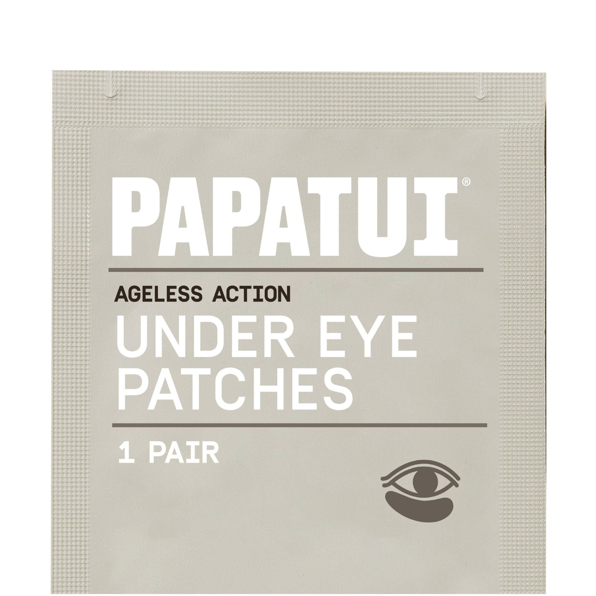 Papatui Men's Under Eye Patches with Niacinamide, Hyaluronic Acid and Caffeine - Unscented