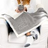 Pavilion Gift Company - Sunshine - 42" x 50" Lined, Royal Plush Blanket Gift Set - Throw Blankets - 2 of 4