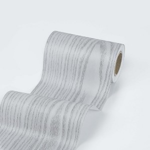 Vintage Light Grey Wood Grain Peel & Stick Wallpaper Border Self-Adhesive Vinyl Contact Paper for Bedroom, Accent Walls - 1 of 4