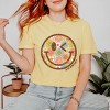 Simply Sage Market S.W.Smiley Groovy Floral Outline Garment Dyed Tee - 2 of 4