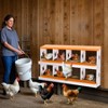 Chicken Nesting Boxes, 6 Hole Roll Away Nest Box for Chicken and Poultry to Collect Eggs, Egg Laying Boxes for Chicken Coop - 3 of 4